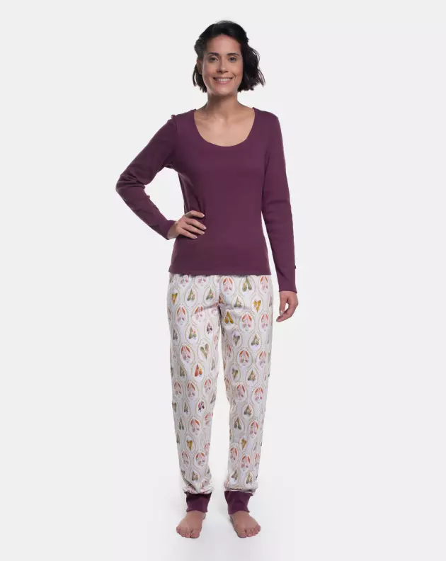 Pijama Manga Longa e Calça