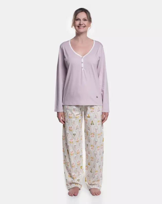 Homewear Clássico Manga Longa e Calça