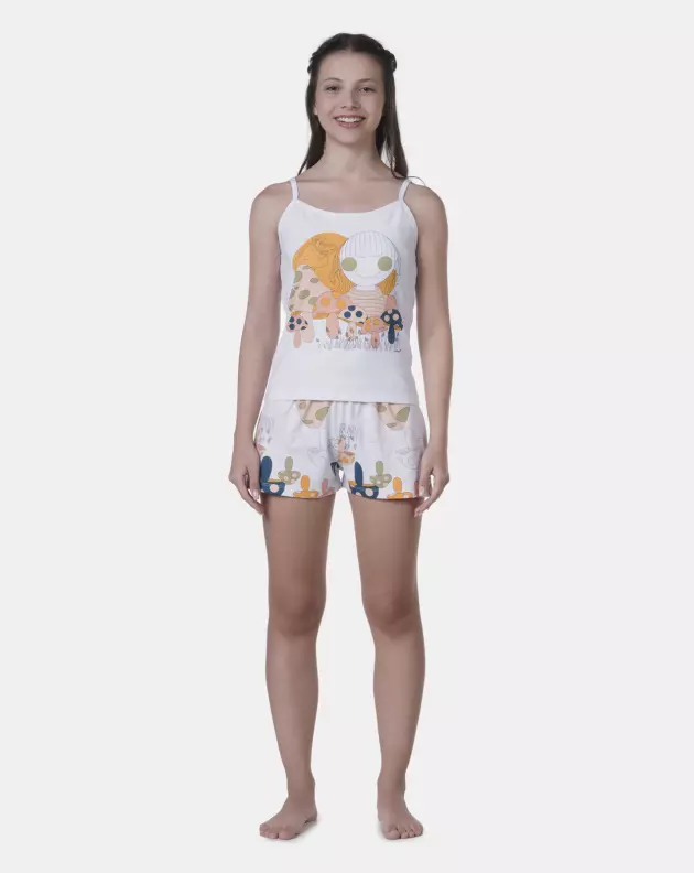 Pijama alça e short  