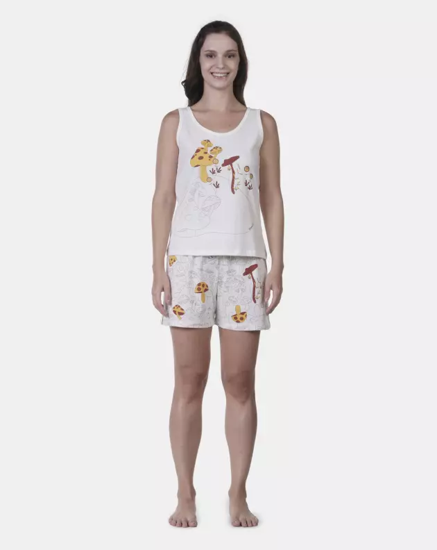 Pijama regata e short  