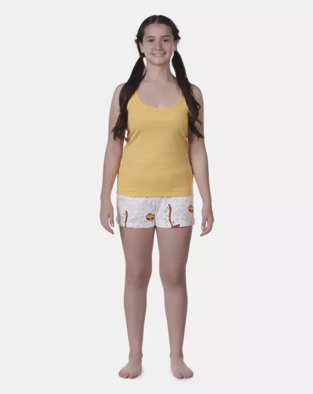 Pijama regata e short    