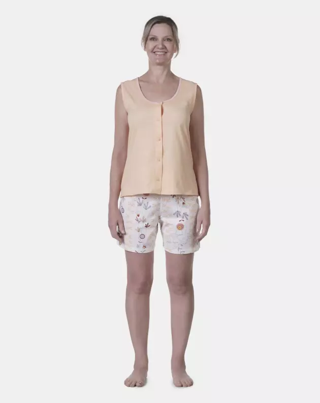 Homewear Clássico Regata e Bermuda