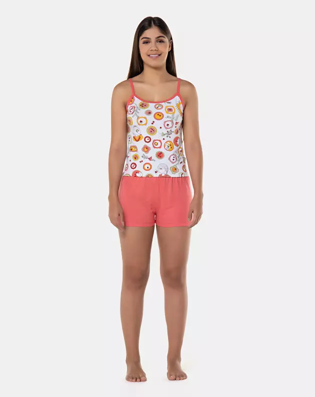 Pijama alça e short 