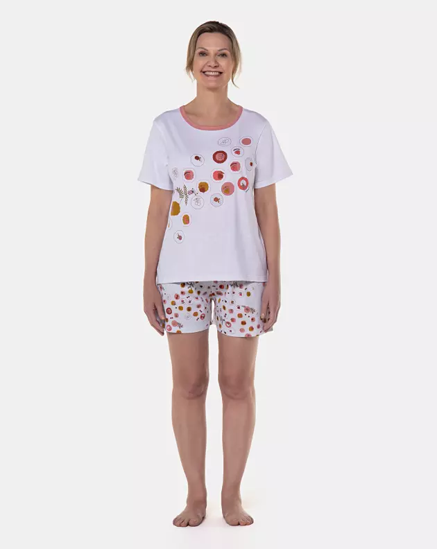 Pijama manga curta e short