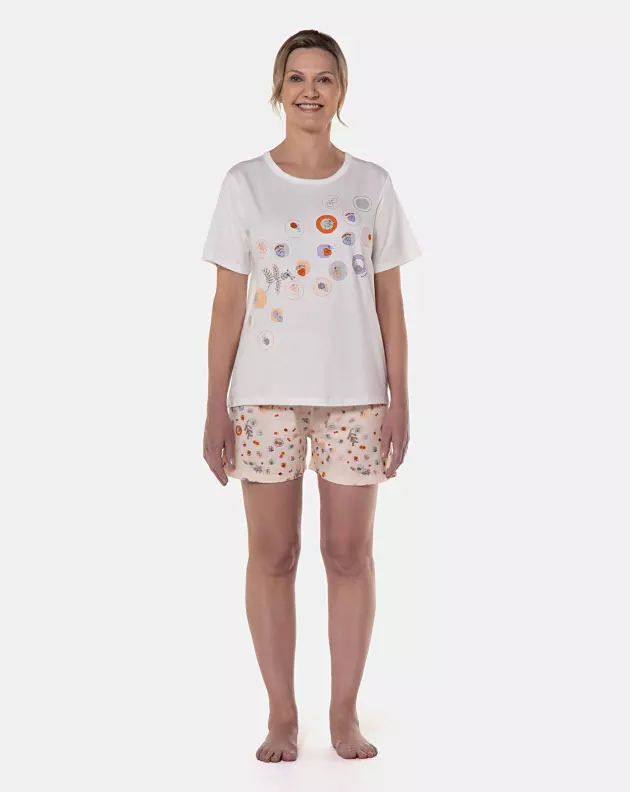 Pijama manga curta e short