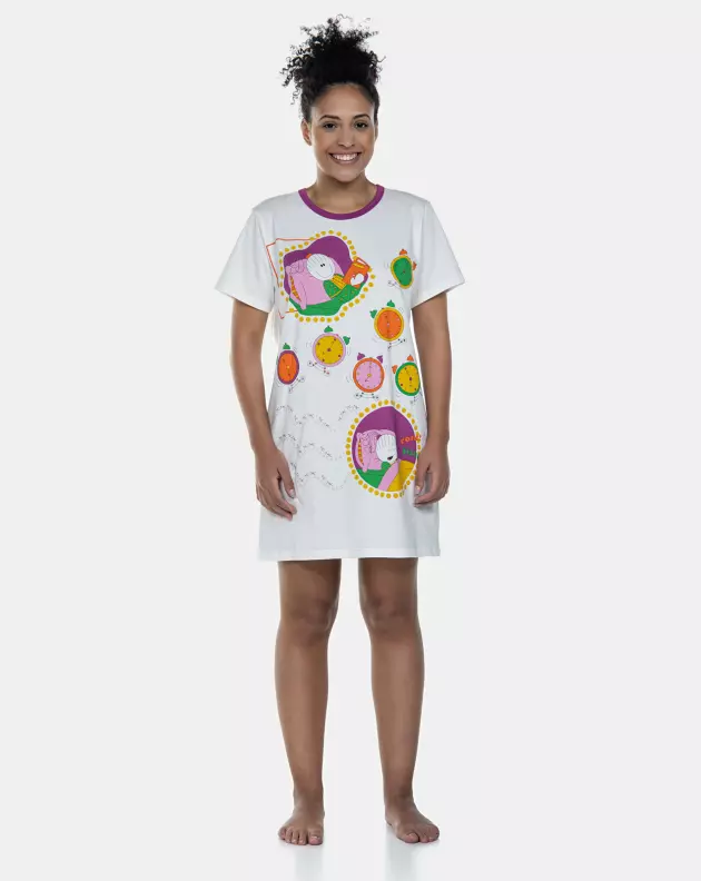 Camisão Manga Curta