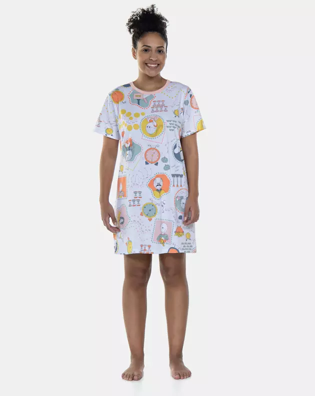 Camisão Manga Curta