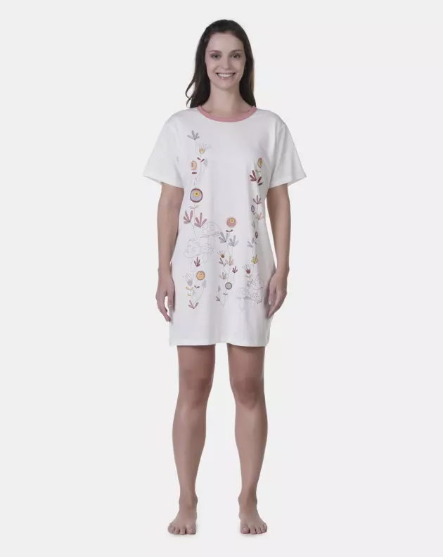 Camisão manga curta                 