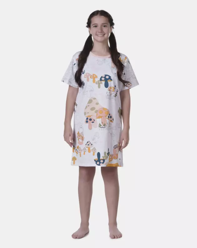 Camisão manga curta 