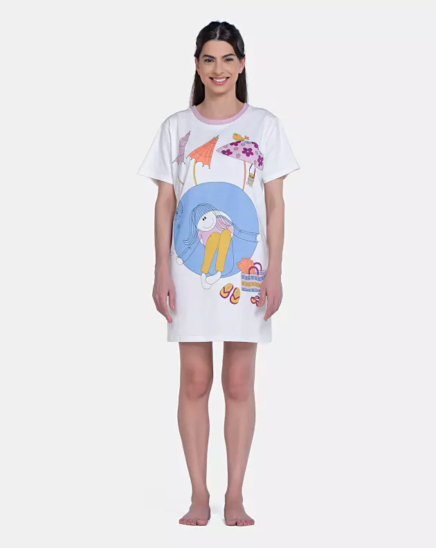 Camisão Manga Curta