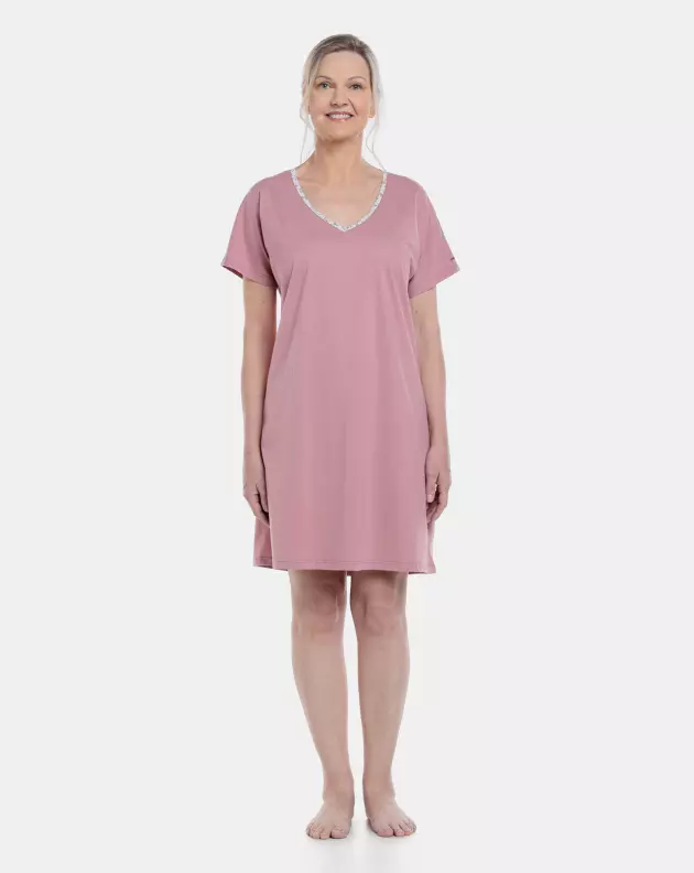 Camisola Feminina Adulto Manga Curta