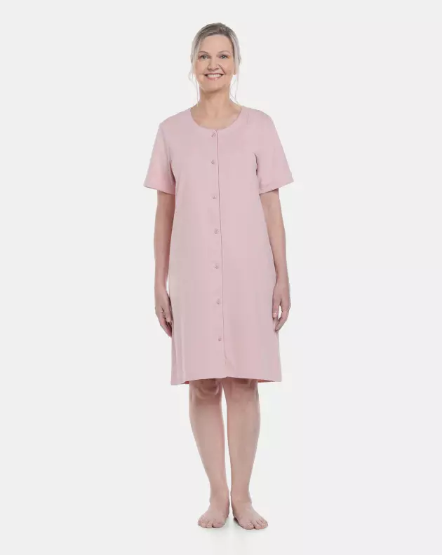 Camisola Feminina Adulto Manga Curta Aberta