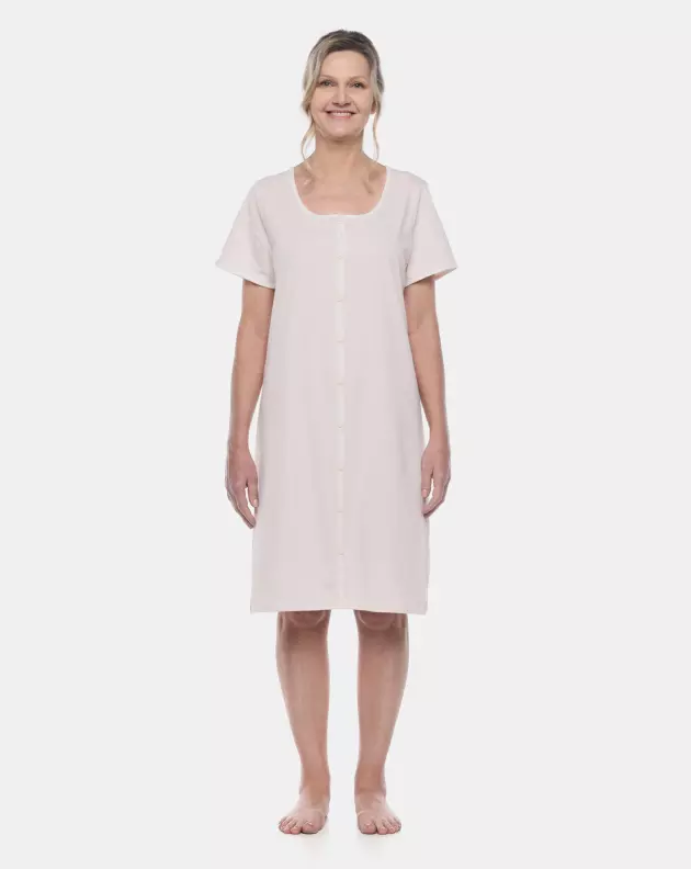 Camisola Feminina Adulto Manga Curta Aberta