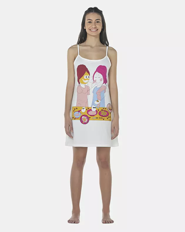 Camisola Feminina Adulto Alça