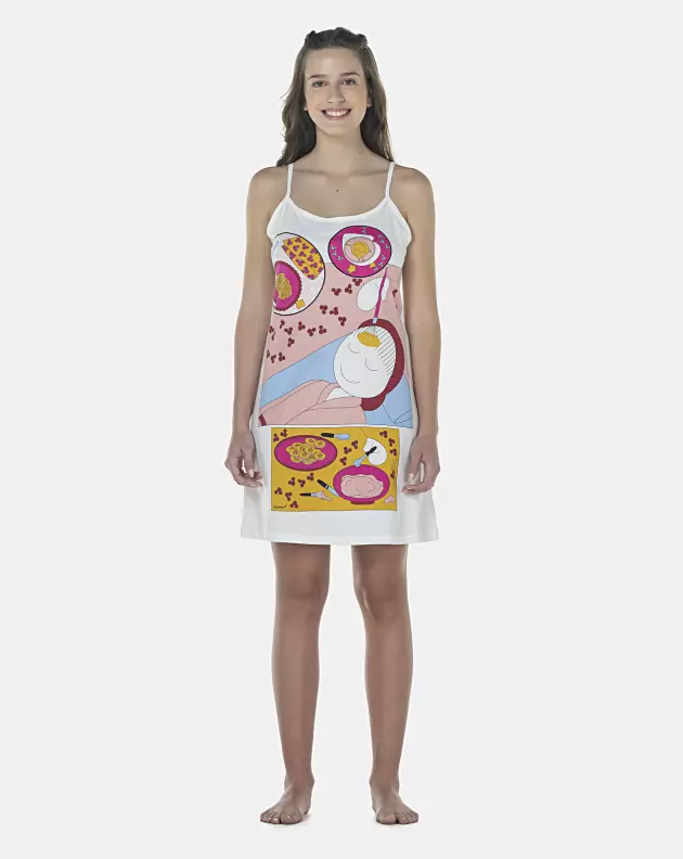 Camisola Feminina Adulto Alça