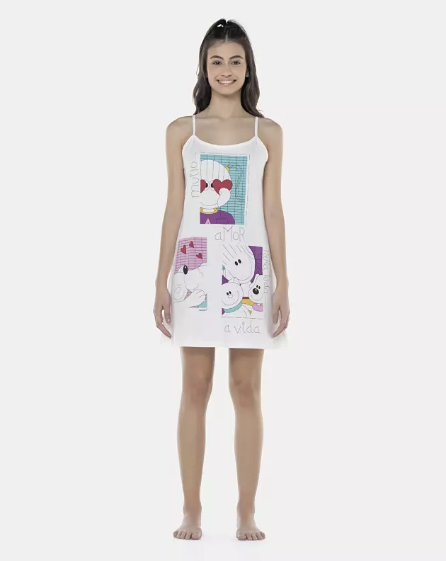 Camisola Feminina Adulto Alça