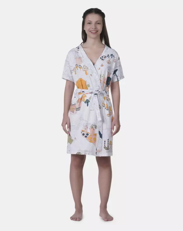 Robe manga curta