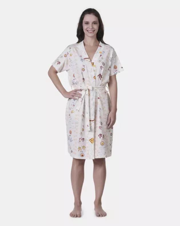 Robe manga curta 