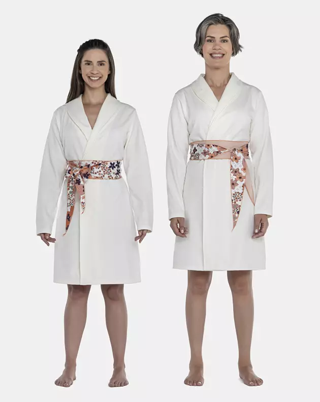 Robe Feminino Adulto Manga Longa Moletinho