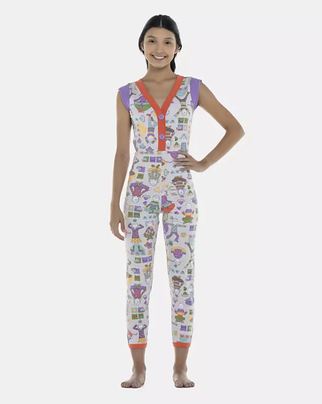 Macacão Feminino Adulto Regata Cotton