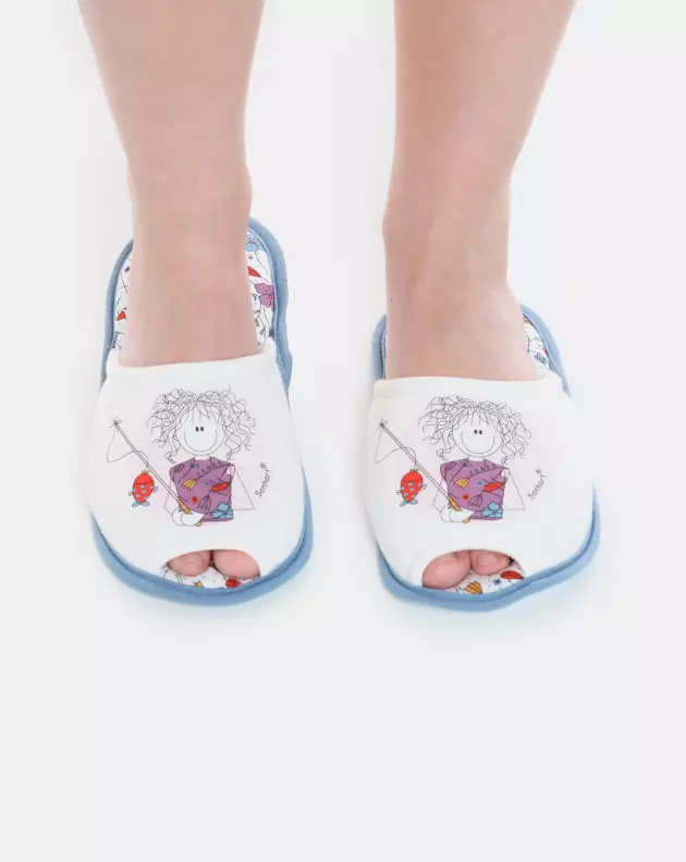 Pantufa Feminino Adulto Com Abertura