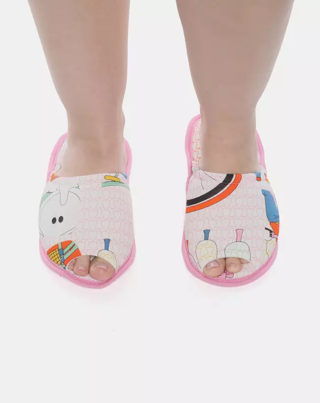 Pantufa Feminino Adulto Com Abertura
