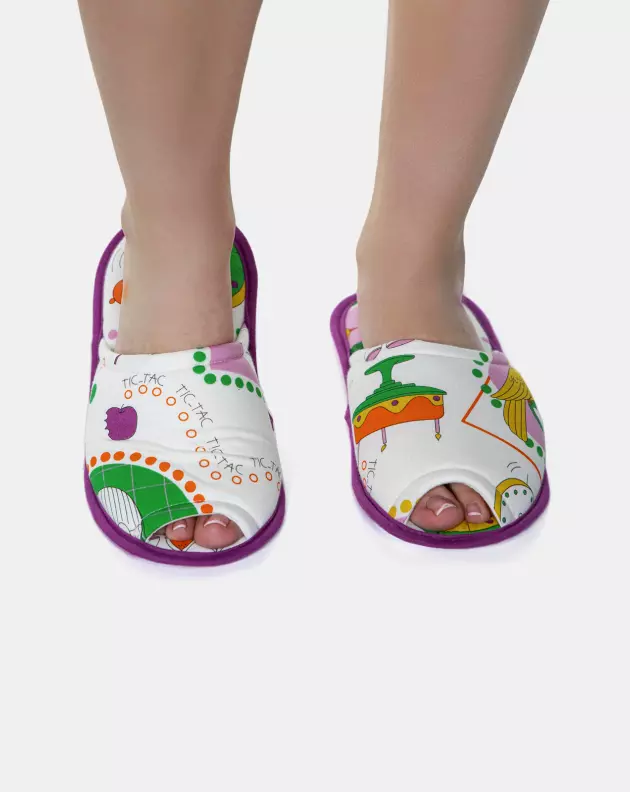 Pantufa Com Abertura Adulto