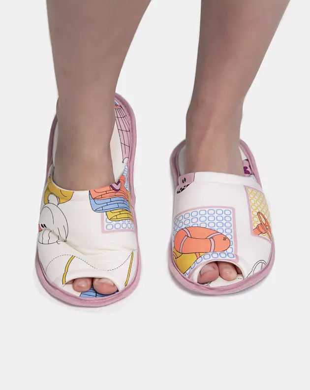Pantufa Com Abertura Adulto