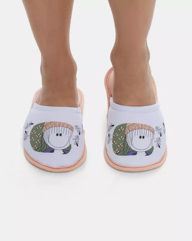 Pantufa Fechada Feminina Adulto Pat 