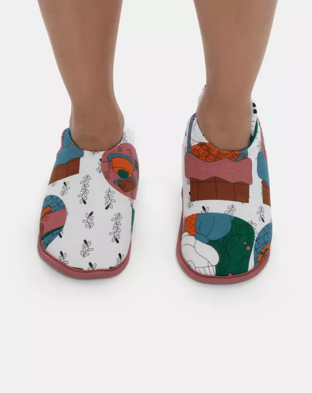 Pantufa Feminina fechada adulto Fechada