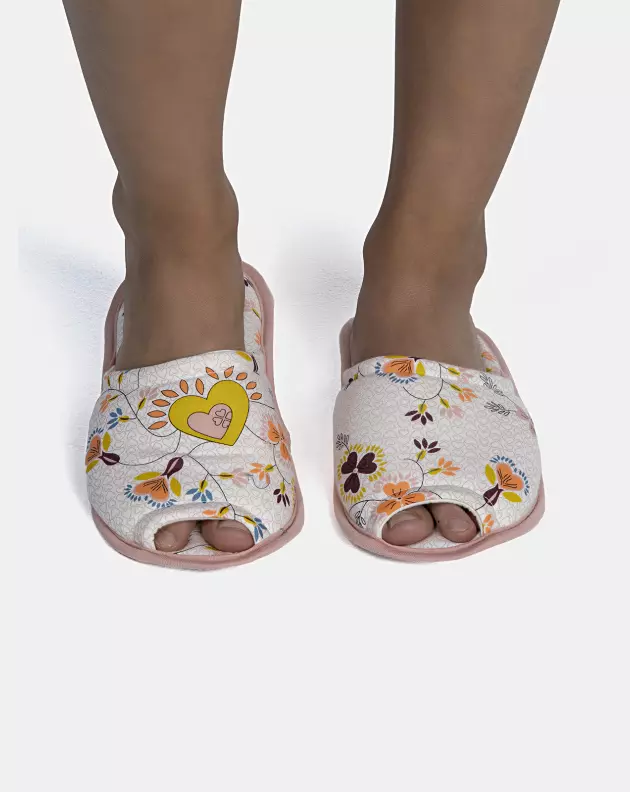 Pantufa Feminina Adulto Com Abertura