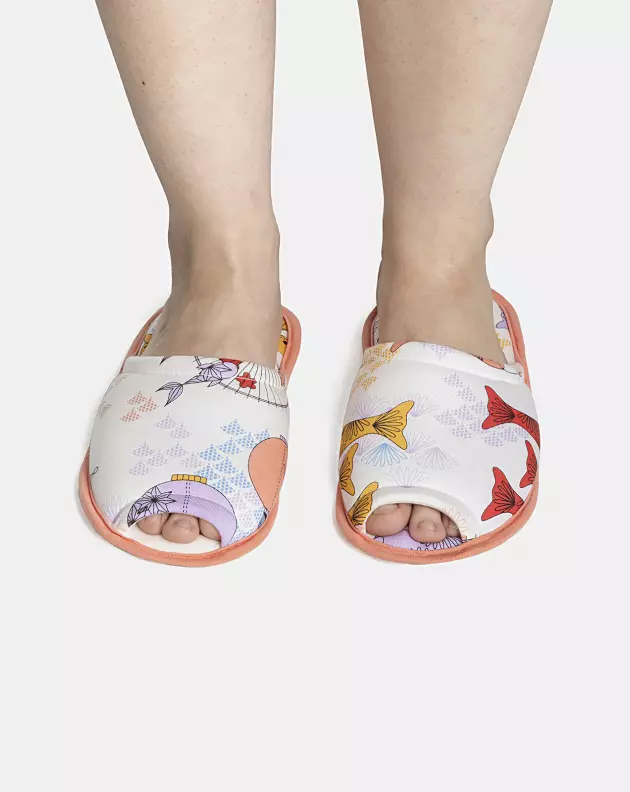 Pantufa Feminina Adulto Com Abertura