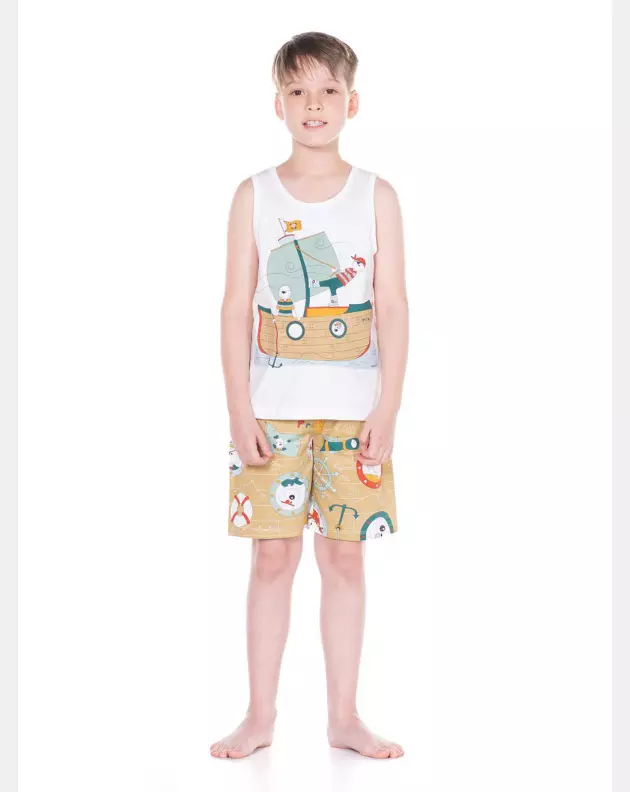 PIJAMA REGATA E BERMUDA