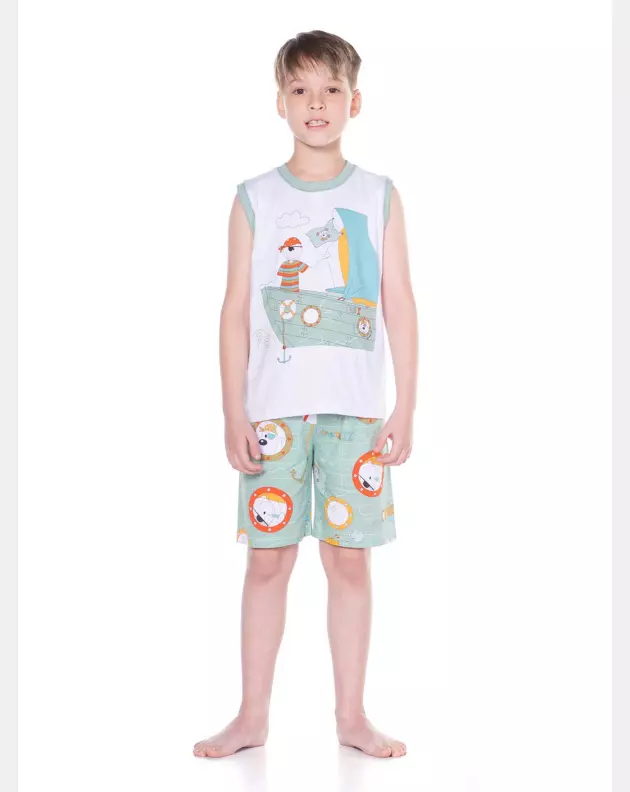 Pijama regata machão e short  