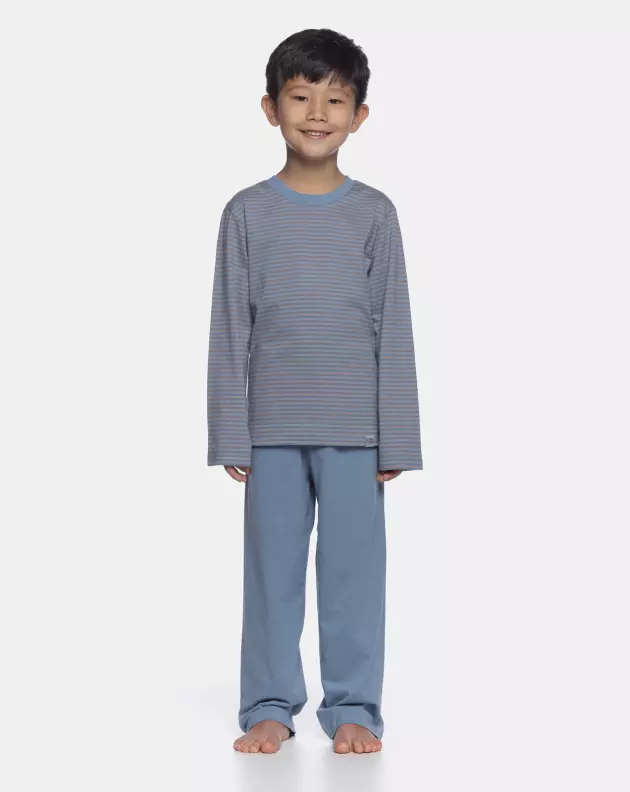 Pijama manga longa e calça       