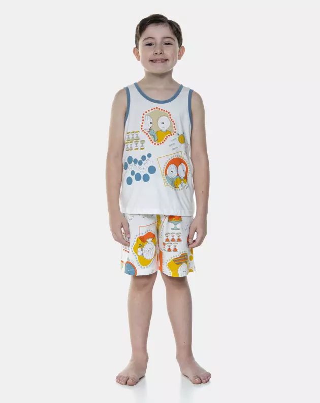 Pijama Regata e Bermuda