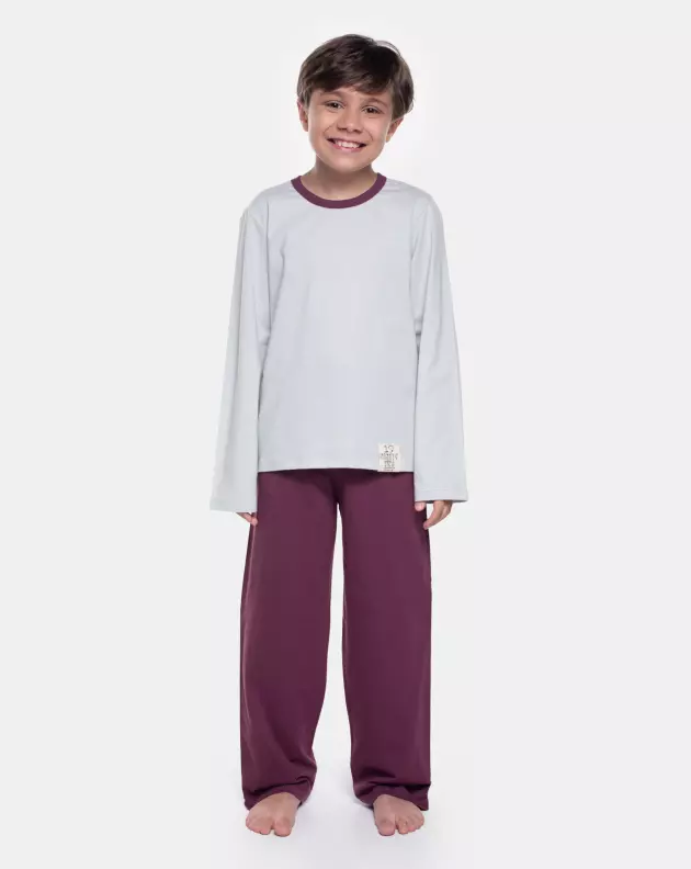 Pijama Manga Longa e Calça