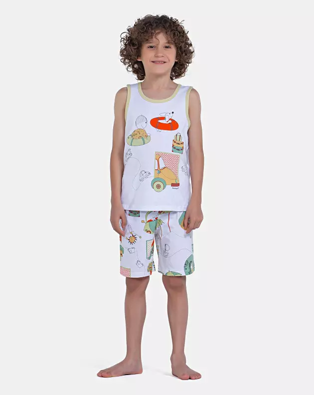 Pijama Regata e Bermuda