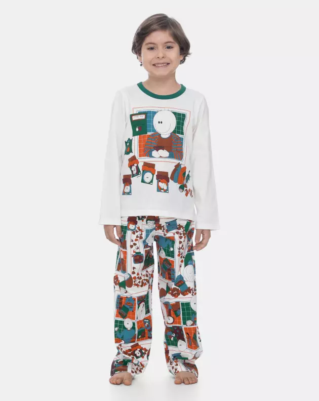 Pijama Manga Longa e Calça