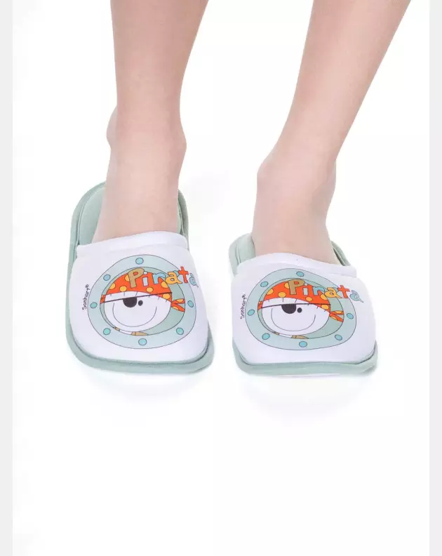 PANTUFA FECHADA INFANTIL - 5 A 12 ANOS
