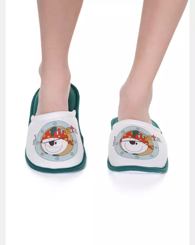 PANTUFA FECHADA INFANTIL - 5 A 12 ANOS