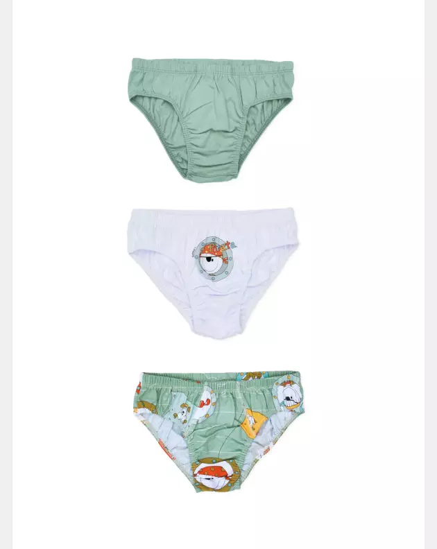 KIT CUECA INFANTIL 3 PEÇAS