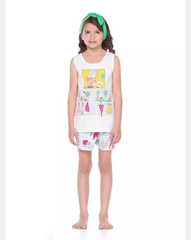 Pijama regata e short