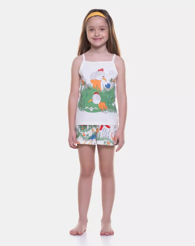 Pijama alça e short