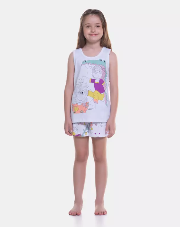 Pijama regata e short
