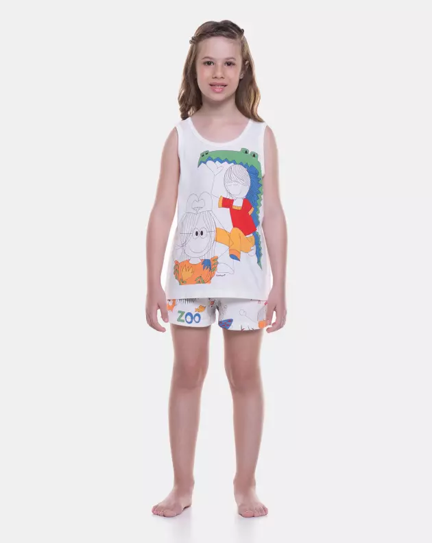 Pijama regata e short    