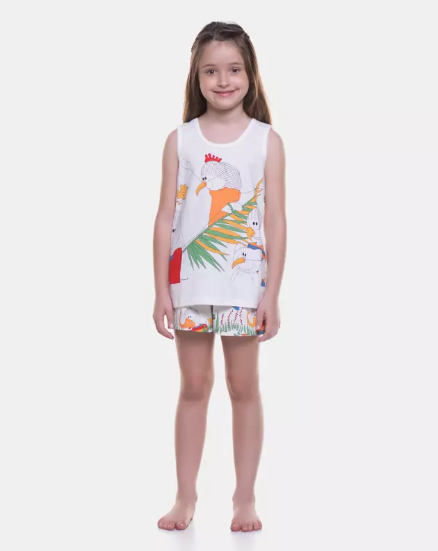 Pijama regata e short