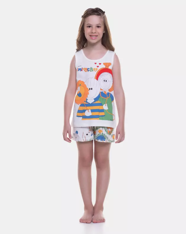 Pijama regata e short