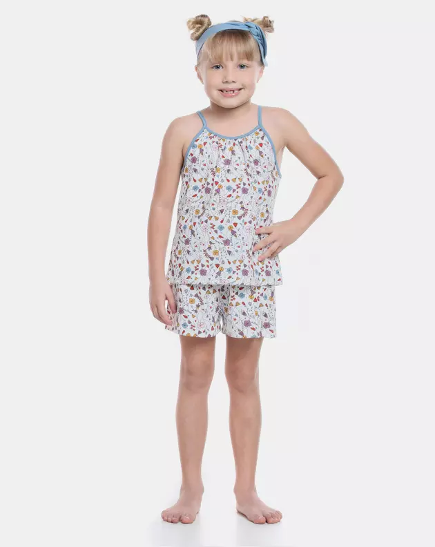 Pijama alça e short       
