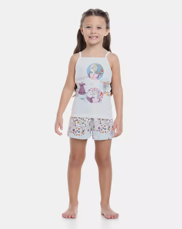 Pijama alça e short